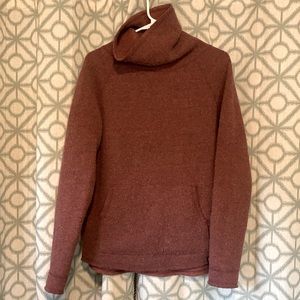 Wool Cowl Neck Pullover
